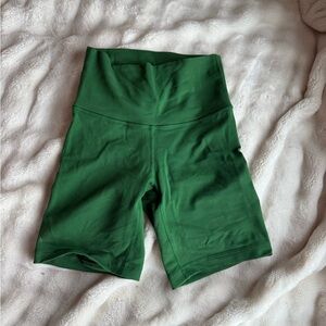 TNA Forest Green Bike Shorts